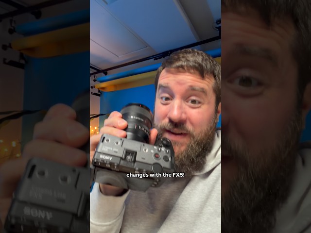 Sony’s FX5 is actually getting firmware UPDATES?! 😮