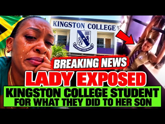 (BREAKING NEWS) MOTHER EXPLAINED WHAT THEY DID TO HER SON AT KINGSTON COLLEGE IN VIRAL VIDEO, LISTEN