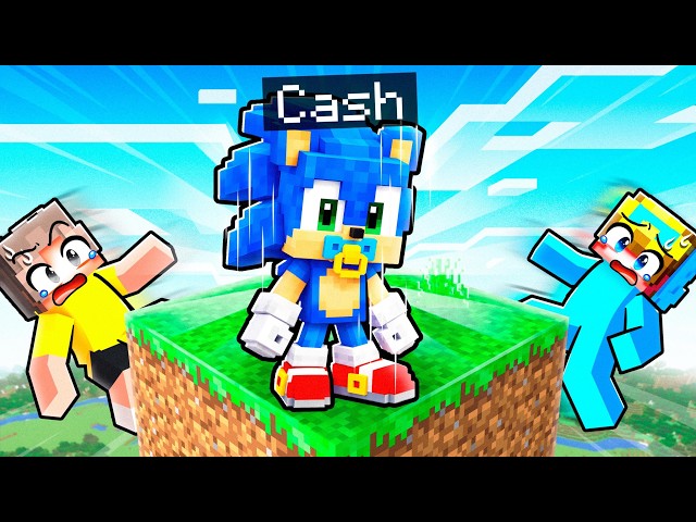 I Disguised as BABY SONIC To Troll My Friends.. (Minecraft)