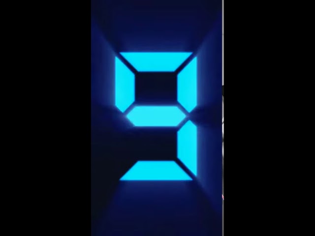 10 Sec Digital Countdown
