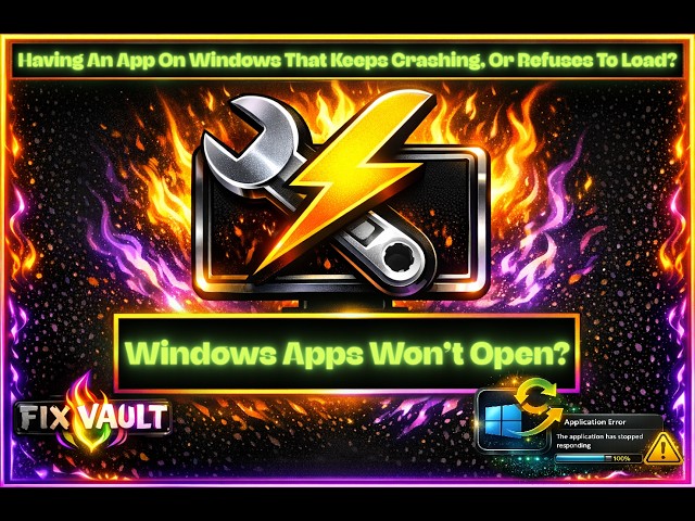 🔥Windows Apps Won’t Open? Reset It in 30 Seconds (GUI Method)