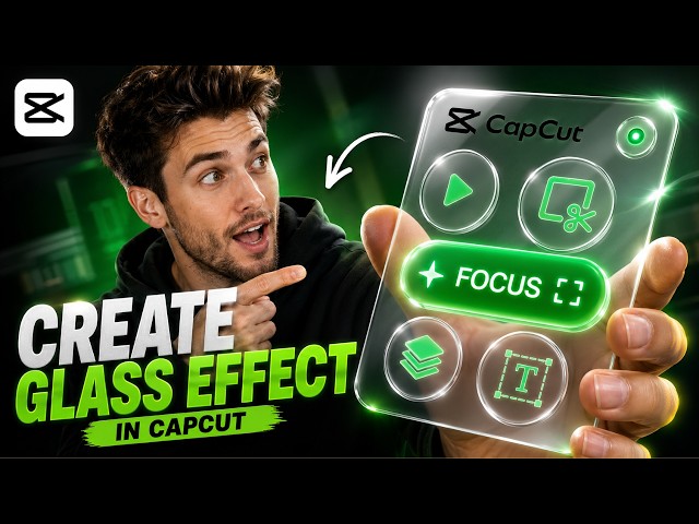 How To Make VIRAL Glass Effects in CapCut