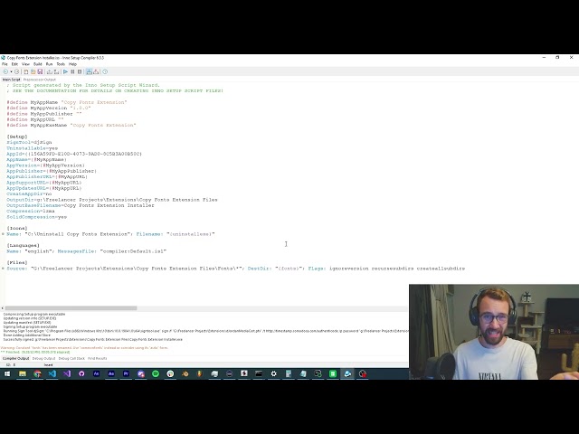 Preinstall Fonts