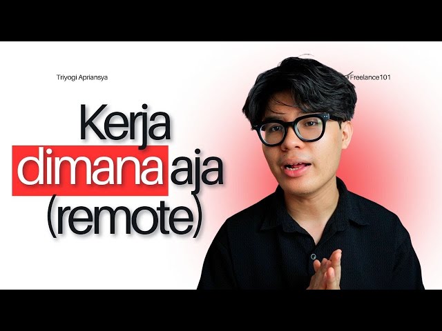 Tutorial kerja remote pemula (step by step berdasarkan pengalaman)