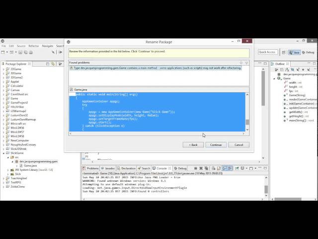 Slick2D Java Programming