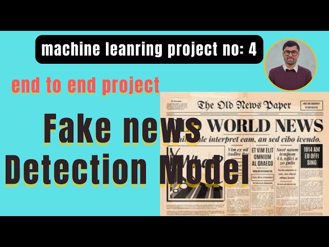 Building a Fake News Detection Model using Machine Learning  | Scam Detection Using Machine Learning