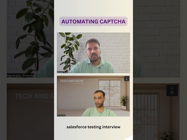 Can Selenium Automate CAPTCHA? 🤔 | Selenium Interview Question #shorts #automationtestinginterview