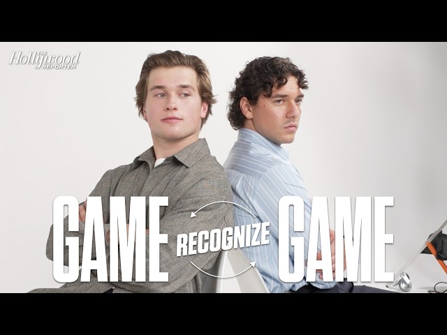 Belmont Cameli and NHL Phenom Macklin Celebrini Get Together for THR's Game Recognize Game