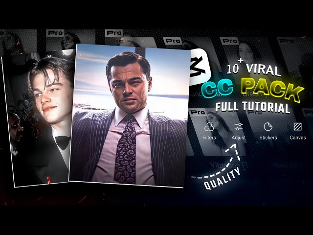 FREE CC Pack Like AE On Capcut | Capcut CC tutorial like AE