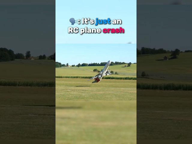 RC planes also have real stories😥 #shorts #aviation #airplane #rc #md11 #crash #edit #fyp