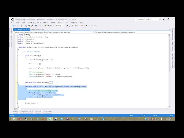 Extract Method