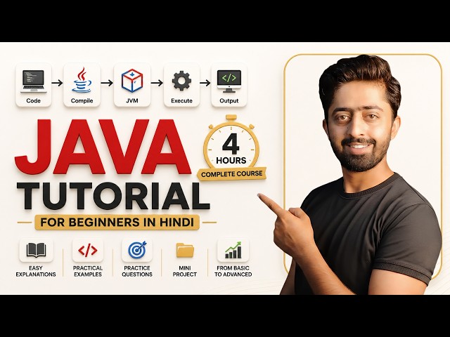 Java Tutorial for Beginners | Learn Java in 4 Hours