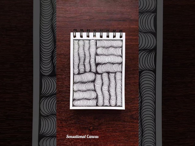 Day 195 - Easy Doodle Art Tutorial #doodle​ #doodleart​ #easy​ #drawing​ #art​ #zentangle​ #zen​p