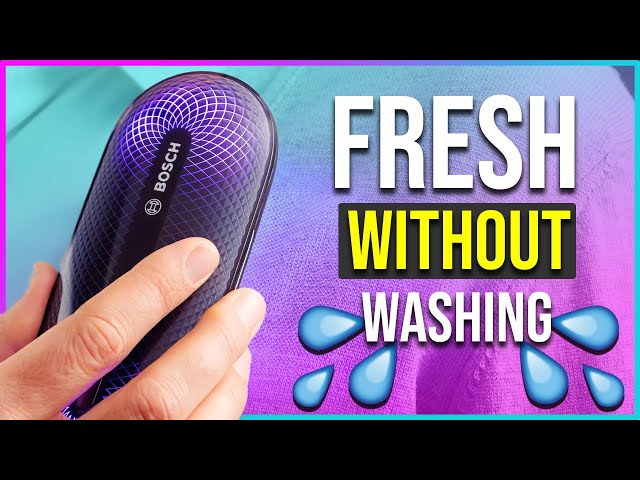 Freshen up clothes without washing! | Bosch Fresh Up Review