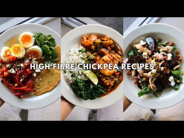 High Fibre Balanced CHICKPEA Recipes