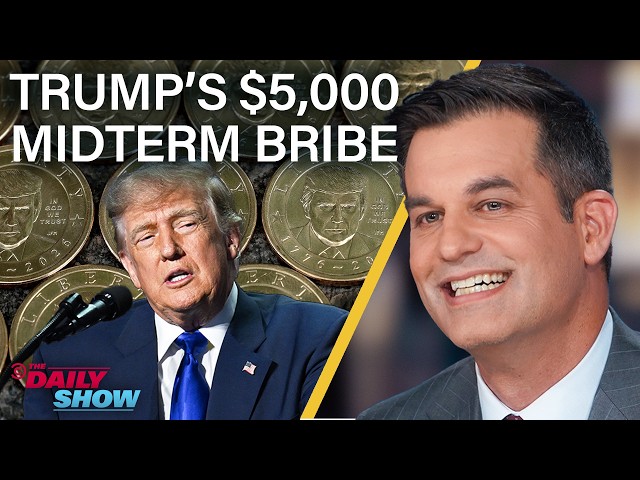 Trump Bribes Americans with $5K "Dividends" & GOP Gets Weird at Midterm Convention | The Daily Show