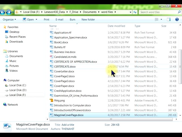 How To Insert and Link Multiple documents in One Document in Hindi / Urdu using Ms Word Part 3