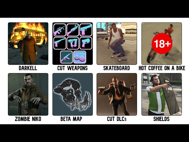 Every Removed Features in GTA Games Explained