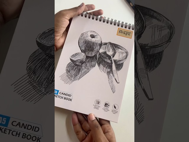 Amazing drawing with unique pencil ✏️ #art #drawing #shorts