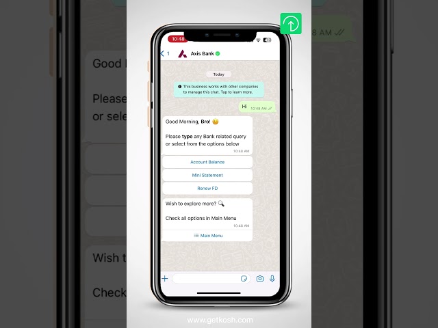 Axis Bank WhatsApp banking | Download  bank statement #shorts #bankstatement
