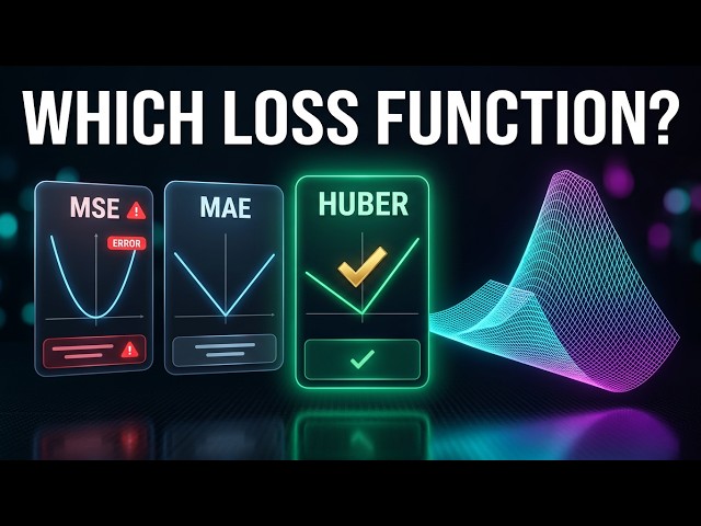 Which Regression Loss Should You Use? Outliers, Curves & Formulas Explained