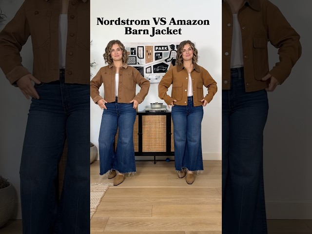 Nordstrom or Amazon Jacket- Which Would You Choose?? #amazonfashion #nordstromsale