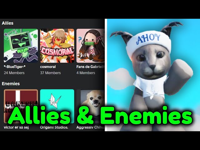 How To Affiliate Groups On Roblox (Allies & Enemies)