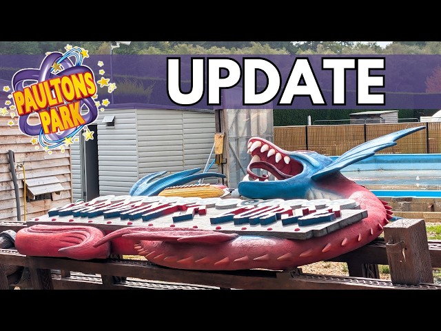 Serpents Curse sign looks AMAZING at Paultons Park!