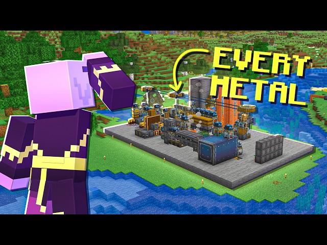 Automating This ONE Block Makes EVERY Ingot (Create Aeronautics)