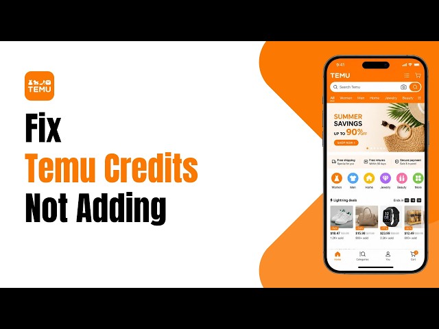 How to Fix Temu Credits not adding