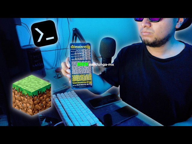 ⚡ TE MUESTRO COMO USE MI CELULAR PARA HOSTEAR UN SERVER MINECRAFT⚡