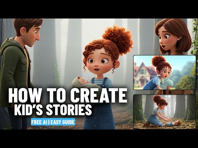 How to Create 3D Animation Kids Story Videos with Free AI Tools (Easy Step-by-Step Guide)