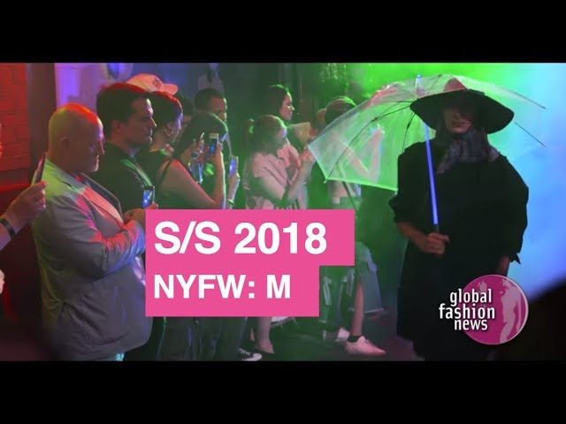 Raf Simons Spring / Summer 2018 Men's Runway Part 1 | Global Fashion News