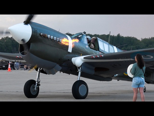 Warbirds Roar to Life! Engine Starts & Flybys | Terre Haute Air Show 2026