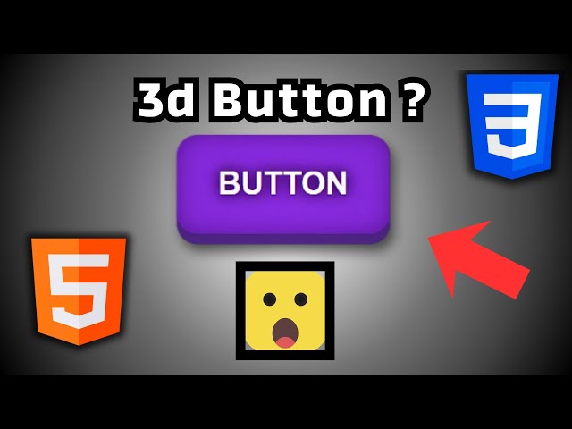 Build Clickable 3D Buttons in Pure CSS
