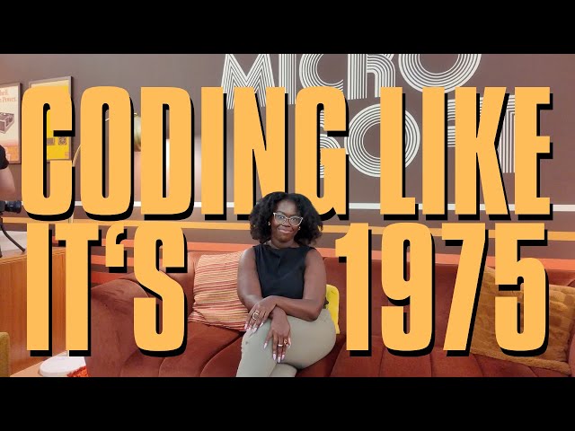 Back to 1975: A Microsoft Build Developer Experience (a micro vlog)