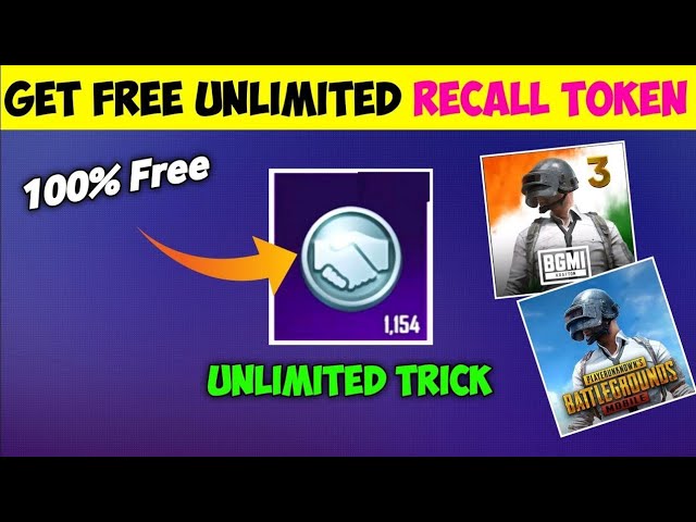 HOW TO GET FREE RECALL TOKENS IN BGMI 😱 BGMI RECALL EVENT | Free Lucky Spin Voucher by Recall Token