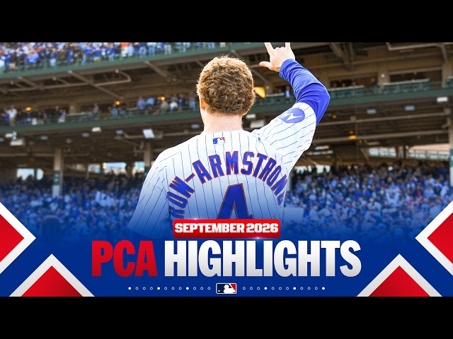Pete Crow-Armstrong put the finishing touches to a LEGENDARY 40/40 SEASON in September 2026! 🔥