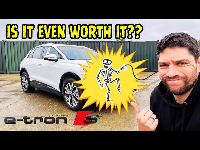 IS IT POSSIBLE TO REPAIR A CRASHED ELECTRIC CAR? AUDI Q4 ETRON!!...