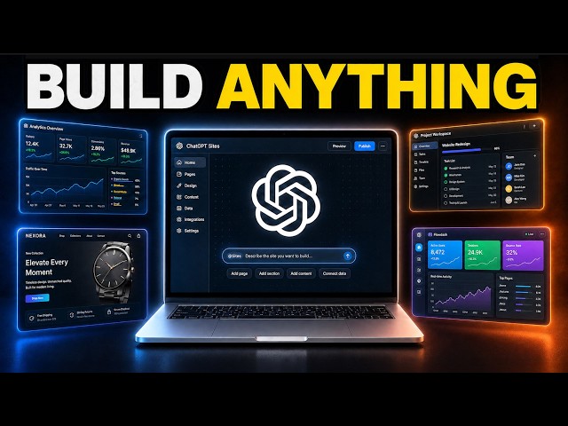 NEW ChatGPT Sites Changes Everything (Builds Anything)