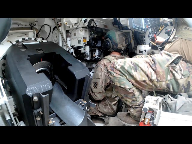 Inside the M1 Abrams - POV of Tank Loader [Training]