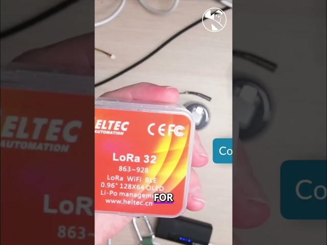 LoRa Radio: Long Range Text Communication Tested #shorts