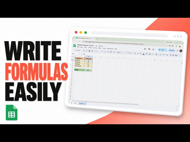 How to Create a Formula in Google Sheets (Automate Routine Math)