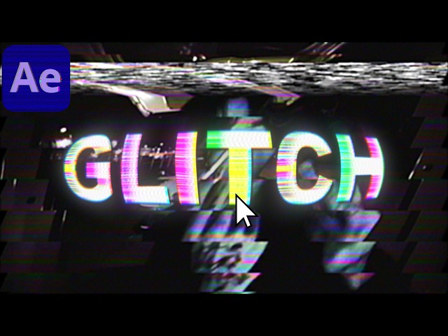 The Glitch effect your Music Video edits are MISSING (After Effects)