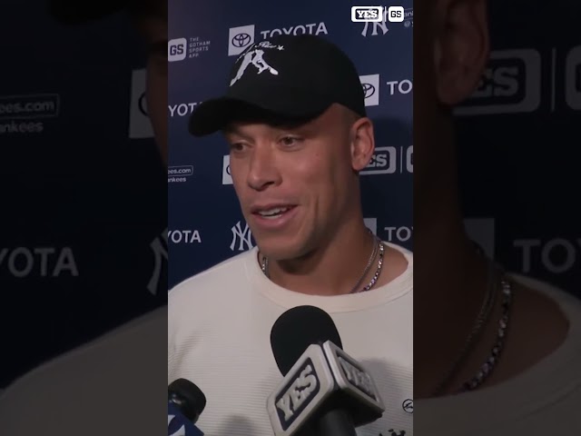 Aaron Judge speaks on his efforts to return for the postseason.