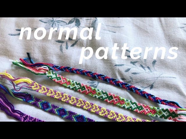 how to read 1,2 bracelet patterns!