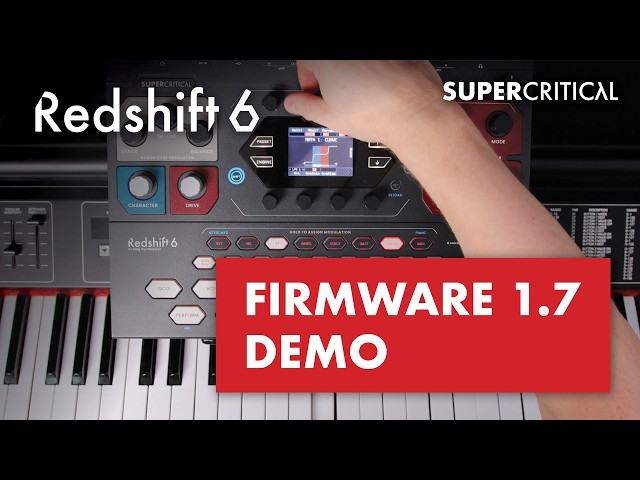 Redshift 6 - Firmware 1.7 Demo - Math Engines