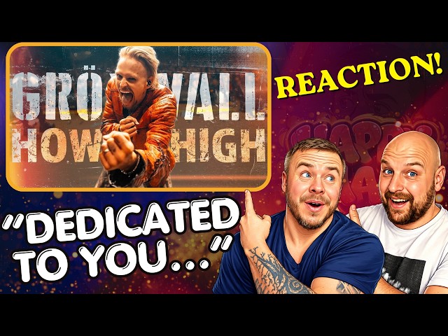Erik Grönwall - How High REACTION | Dedicated to the Fans… AWESOME!