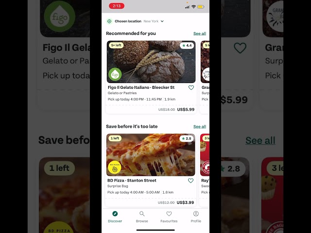 Save money and reduce good waste with Too Good To Go #money #food #iphone #app