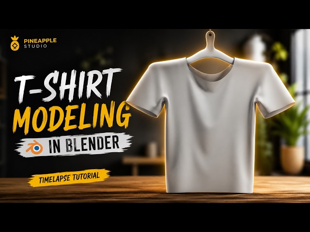 How to Model a T-Shirt in Blender 5.1 | Beginner Tutorial